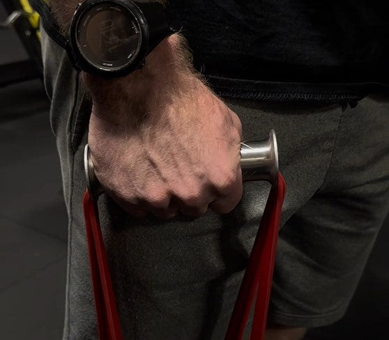 Resistance Band Workout with Strong Dumbbell Grip: Enhance Grip Strength and Maximize Your Exercise Performance