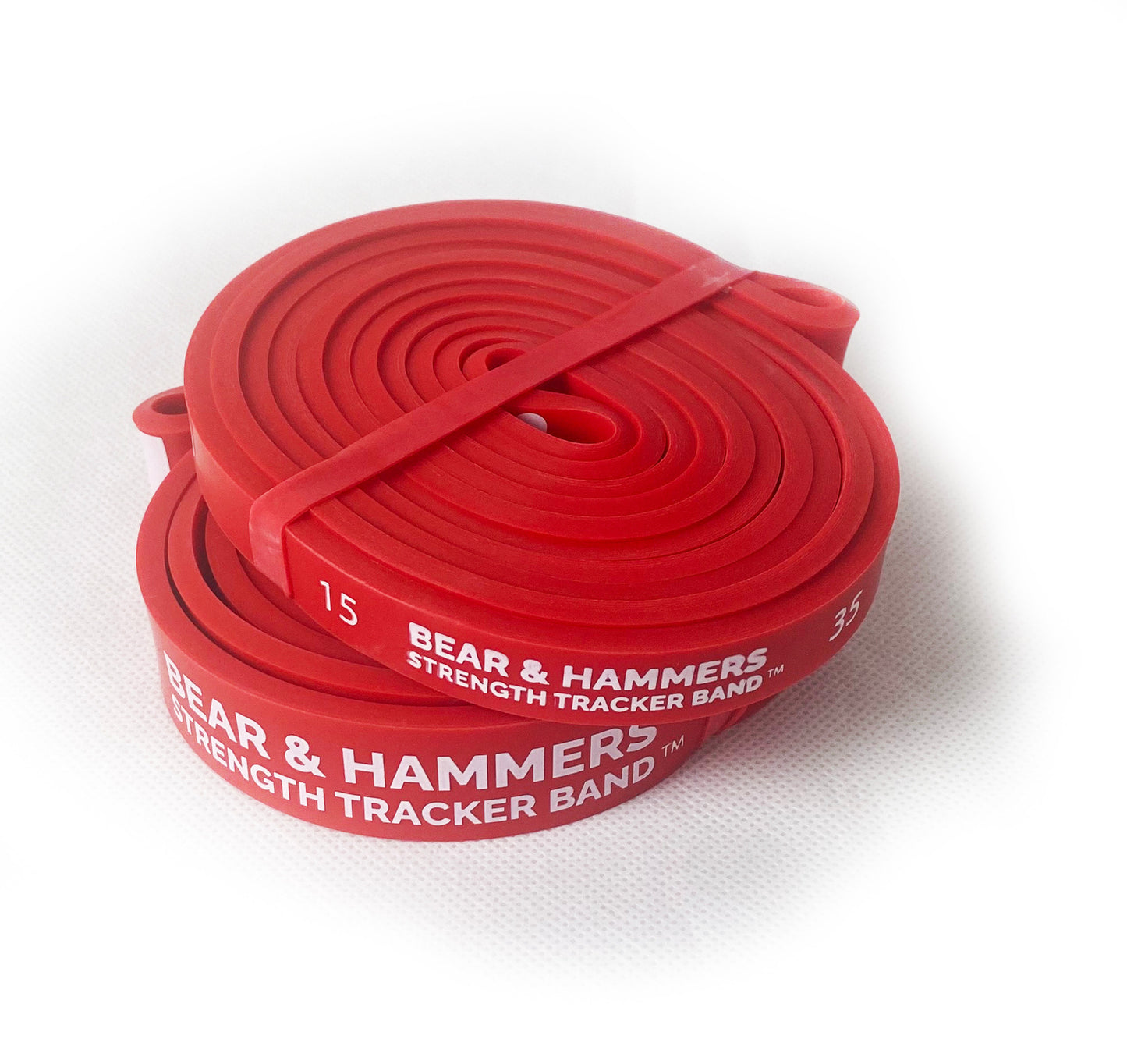 Bear and hammers Mix pack total =100 lbs Resistance Bands