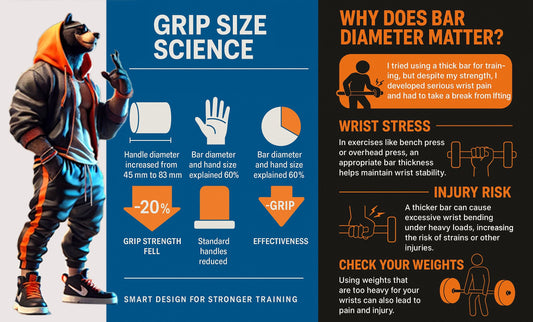 The Fine Line Between Peak Performance and Pain: Bar Diameter Insights